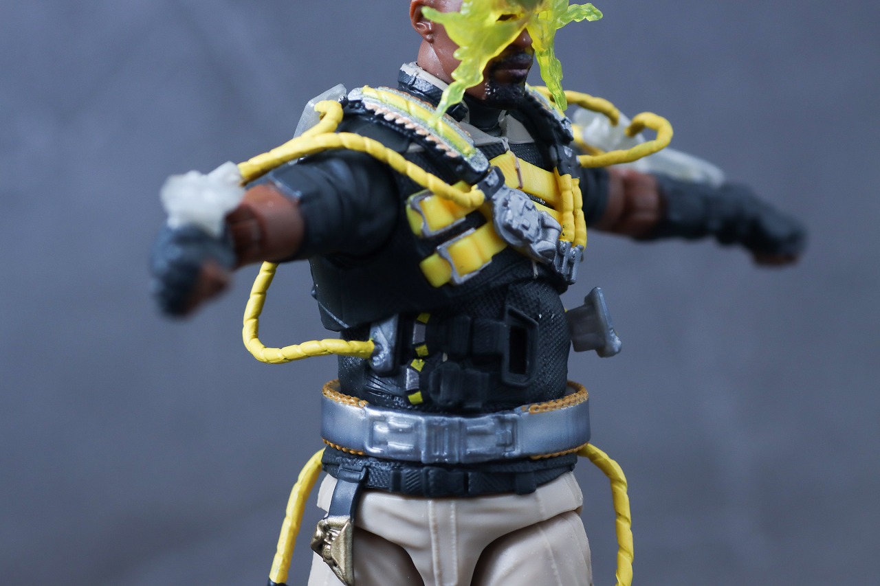 マーベルレジェンド　エレクトロ　スパイダーマン　ノー・ウェイ・ホーム　レビュー　可動範囲