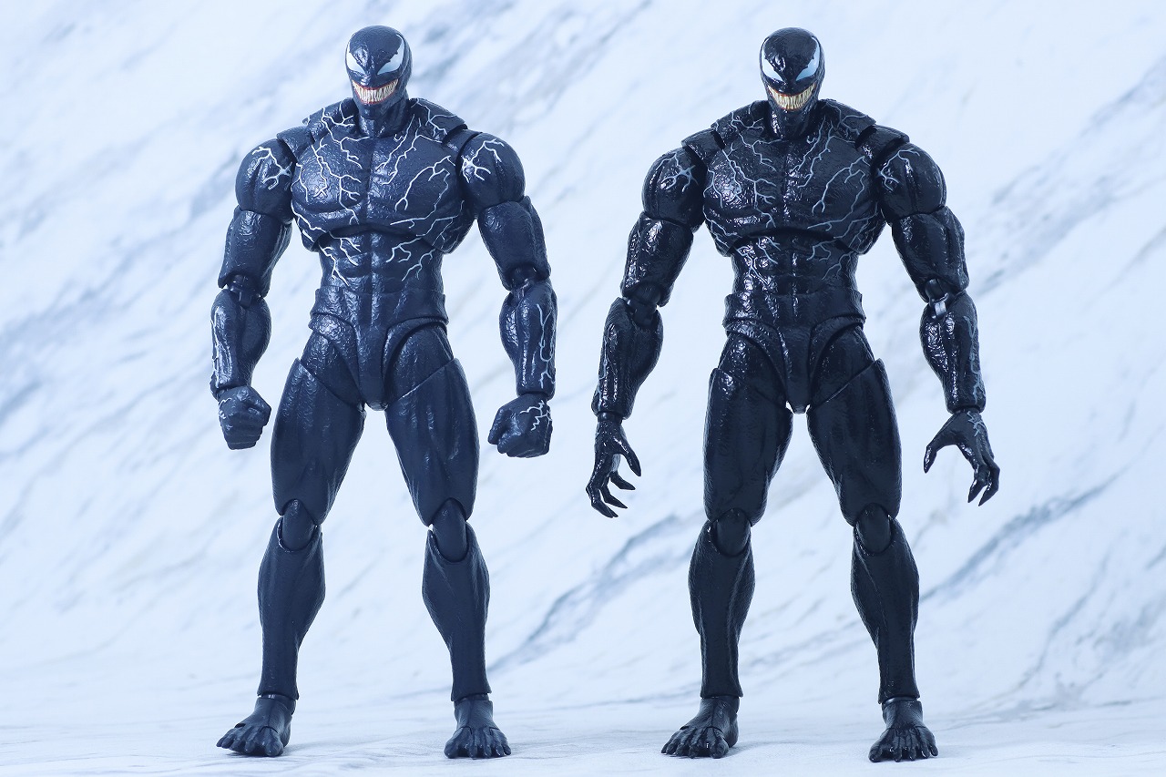 S.H.フィギュアーツ　ヴェノム（『ヴェノム：ザ・ラスト・ダンス』）　レビュー　比較　レット・ゼア・ビー・カーネイジ