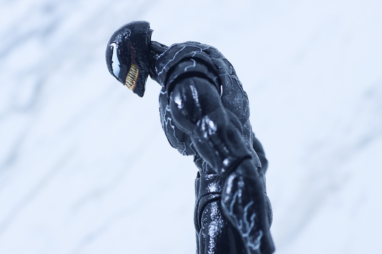 S.H.フィギュアーツ　ヴェノム（『ヴェノム：ザ・ラスト・ダンス』）　レビュー　可動範囲
