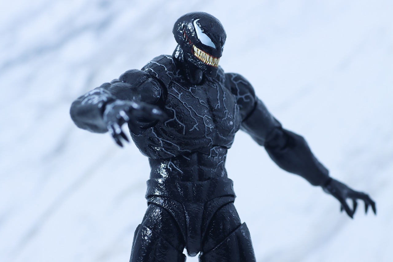 S.H.フィギュアーツ　ヴェノム（『ヴェノム：ザ・ラスト・ダンス』）　レビュー　可動範囲