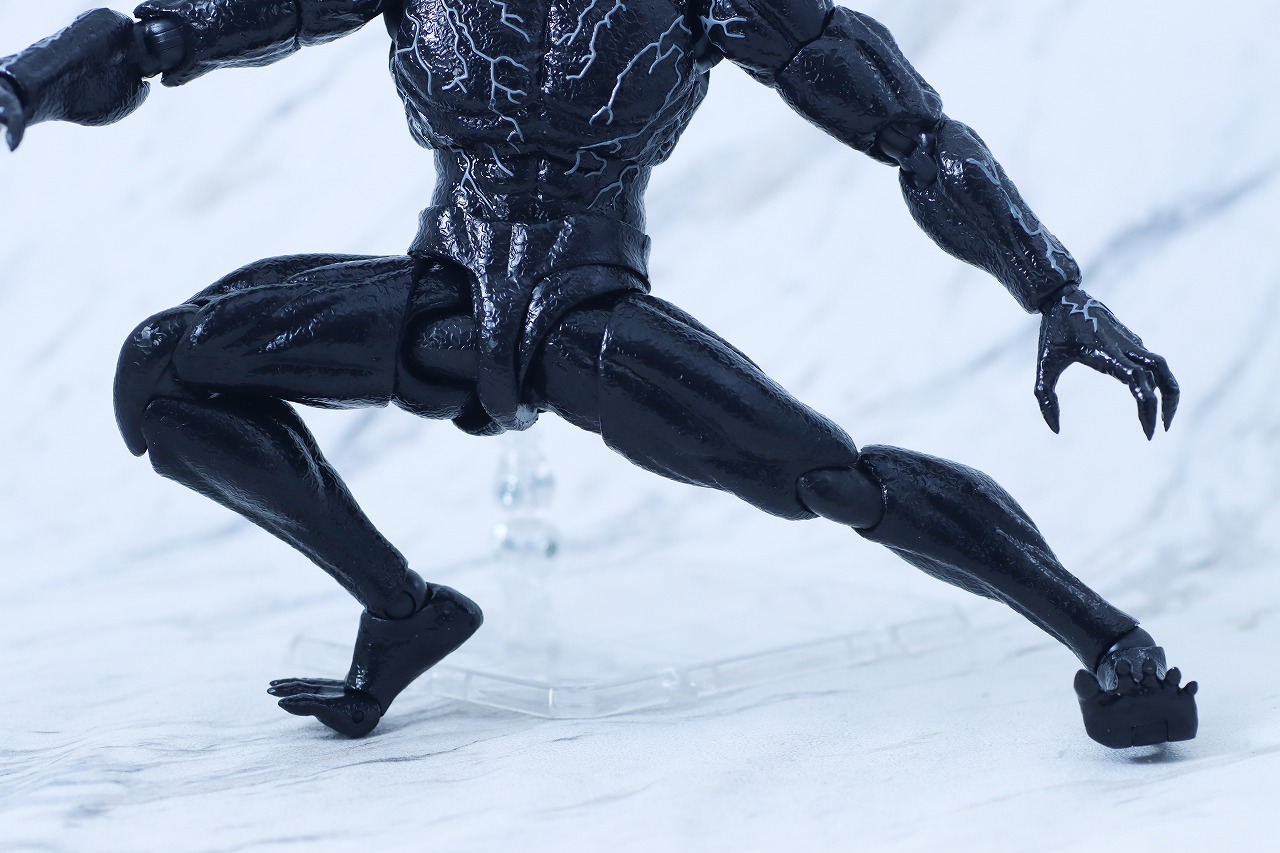 S.H.フィギュアーツ　ヴェノム（『ヴェノム：ザ・ラスト・ダンス』）　レビュー　可動範囲