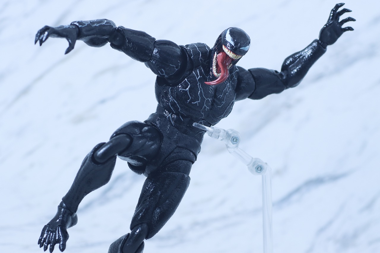 S.H.フィギュアーツ　ヴェノム（『ヴェノム：ザ・ラスト・ダンス』）　レビュー　アクション