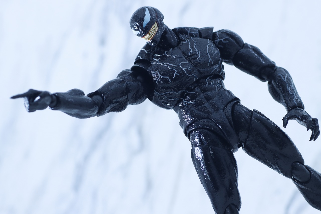 S.H.フィギュアーツ　ヴェノム（『ヴェノム：ザ・ラスト・ダンス』）　レビュー　アクション