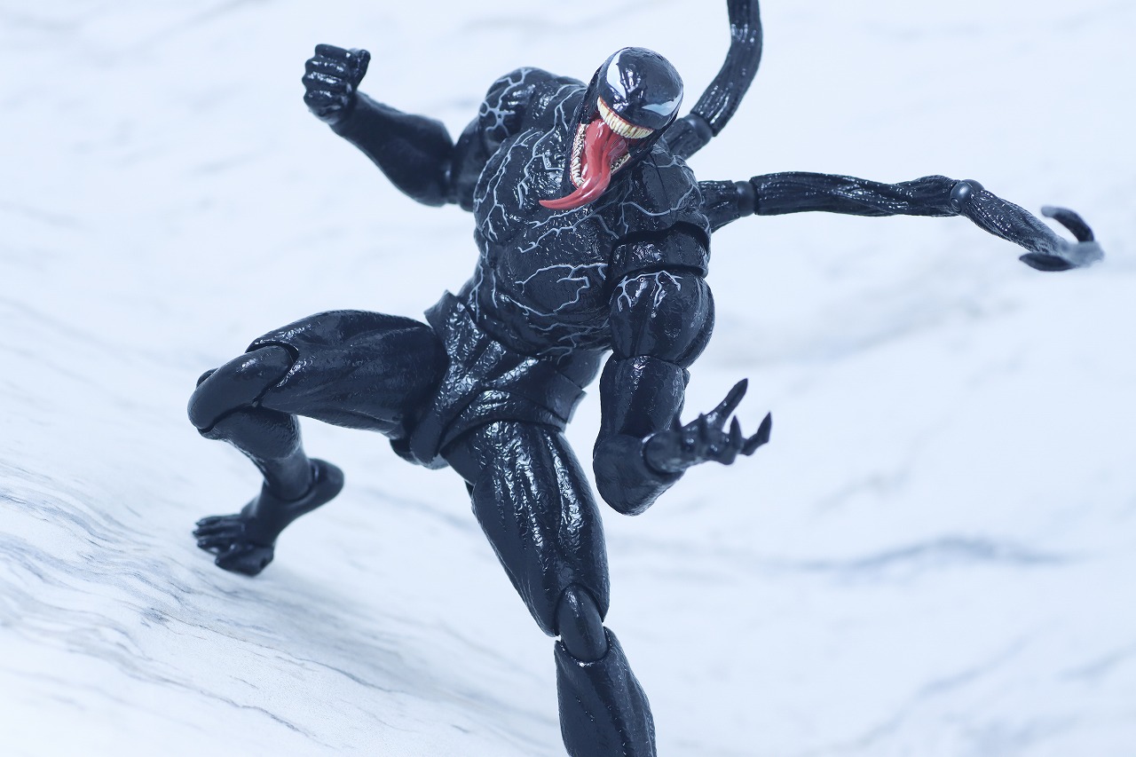 S.H.フィギュアーツ　ヴェノム（『ヴェノム：ザ・ラスト・ダンス』）　レビュー　アクション