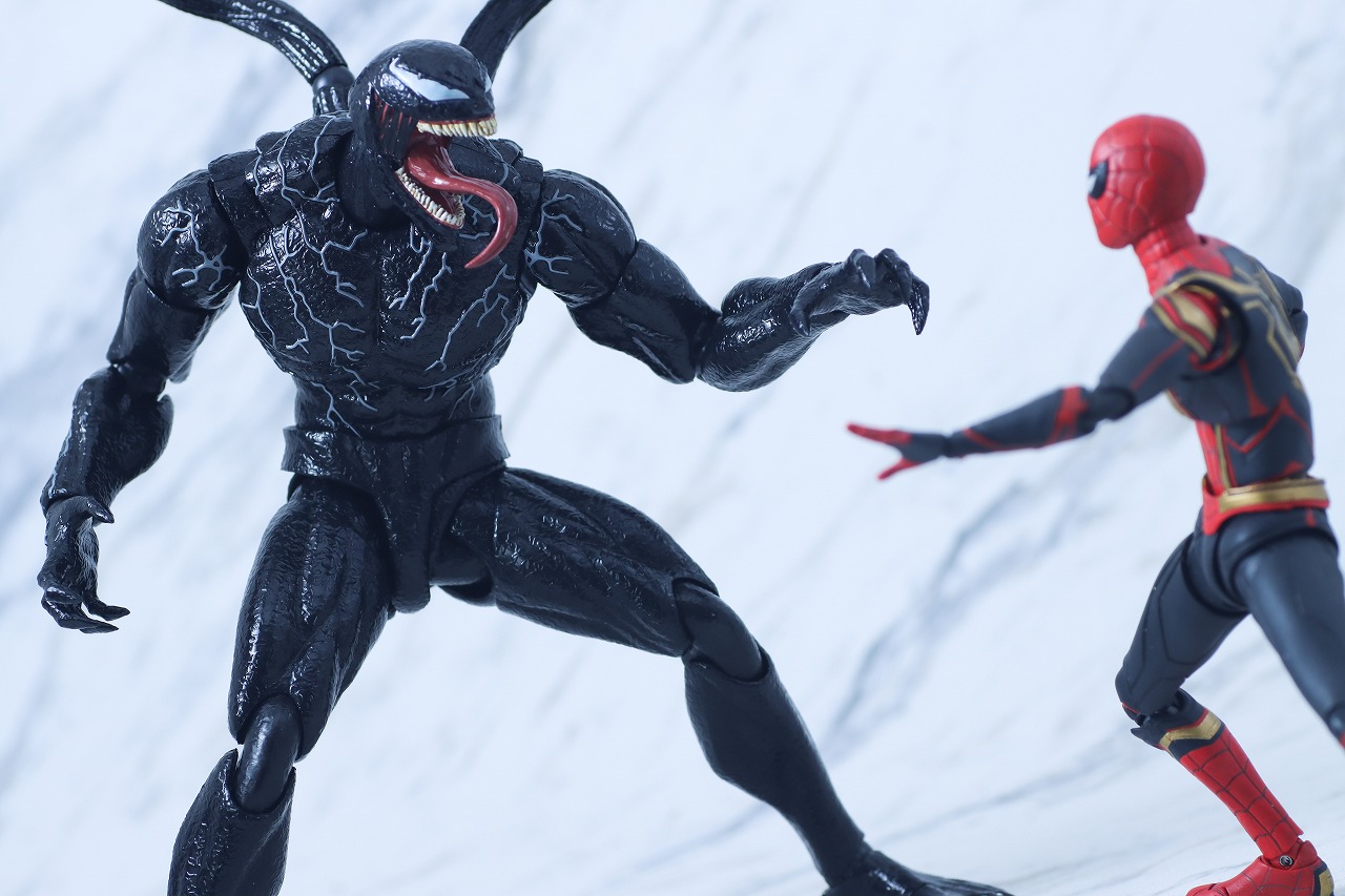 S.H.フィギュアーツ　ヴェノム（『ヴェノム：ザ・ラスト・ダンス』）　レビュー　アクション スパイダーマン インテグレーテッド・スーツ
