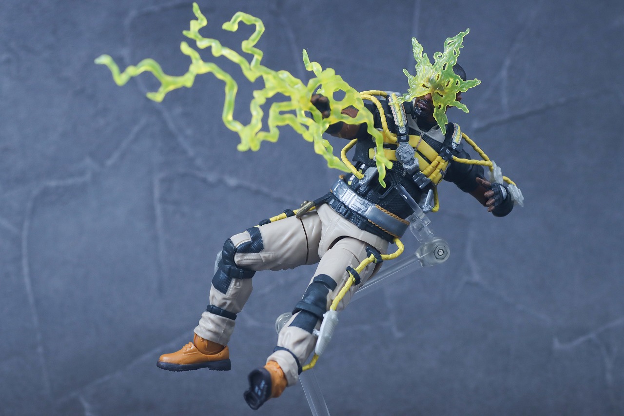 マーベルレジェンド　エレクトロ　スパイダーマン　ノー・ウェイ・ホーム　レビュー　アクション