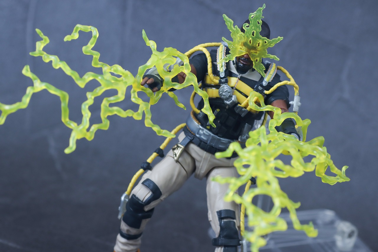 マーベルレジェンド　エレクトロ　スパイダーマン　ノー・ウェイ・ホーム　レビュー　アクション