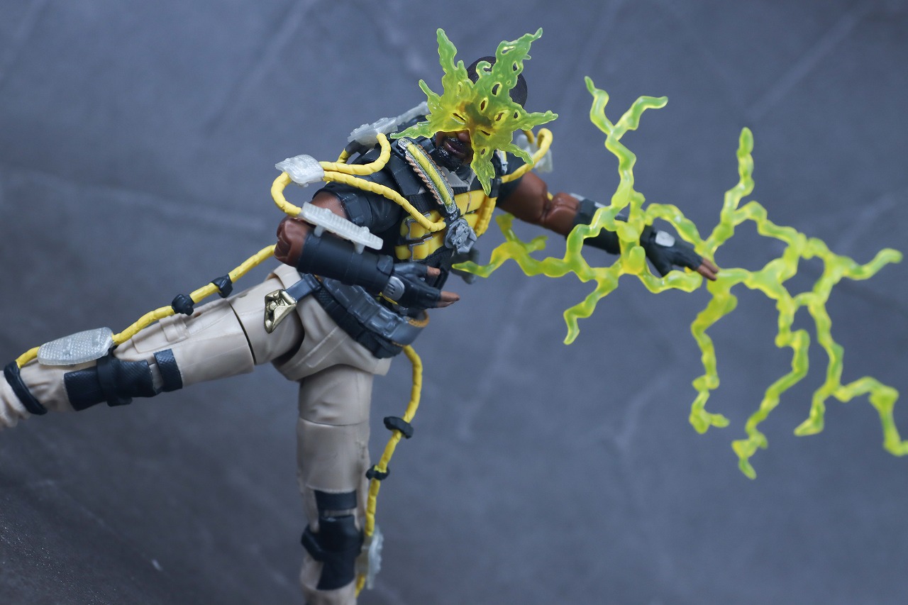 マーベルレジェンド　エレクトロ　スパイダーマン　ノー・ウェイ・ホーム　レビュー　アクション