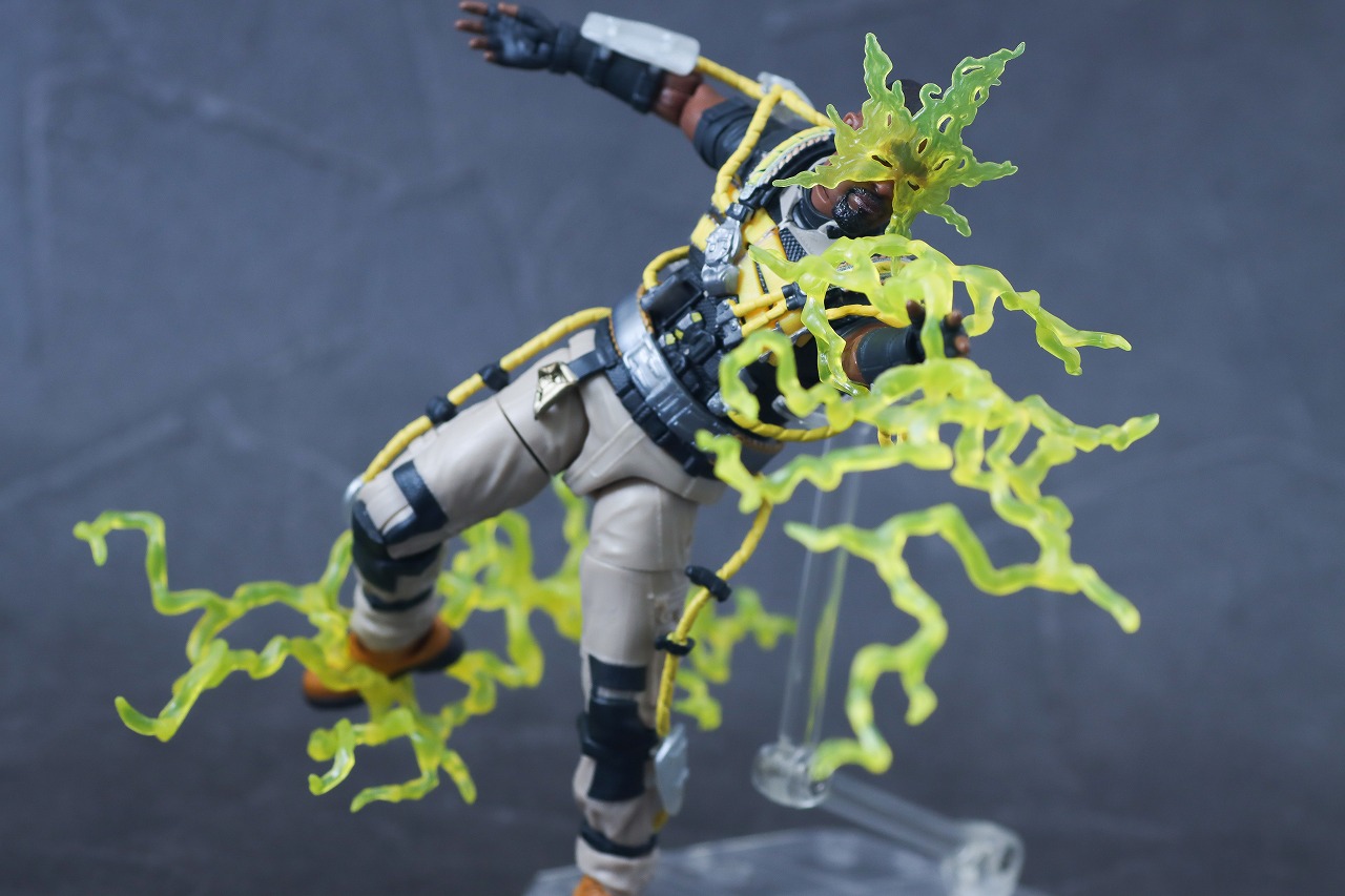 マーベルレジェンド　エレクトロ　スパイダーマン　ノー・ウェイ・ホーム　レビュー　アクション