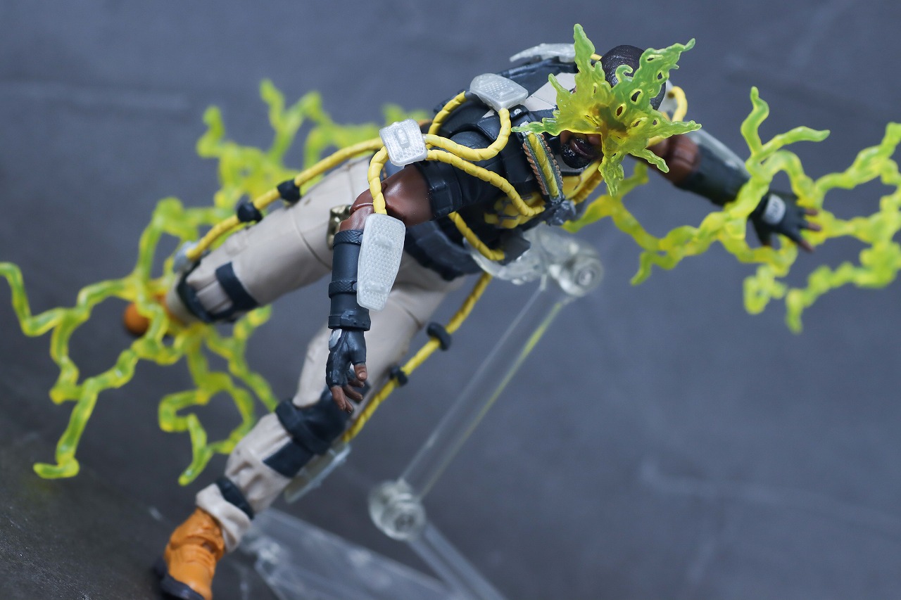 マーベルレジェンド　エレクトロ　スパイダーマン　ノー・ウェイ・ホーム　レビュー　アクション