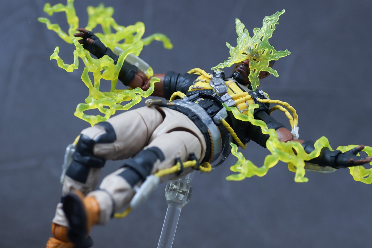 マーベルレジェンド　エレクトロ　スパイダーマン　ノー・ウェイ・ホーム　レビュー　アクション