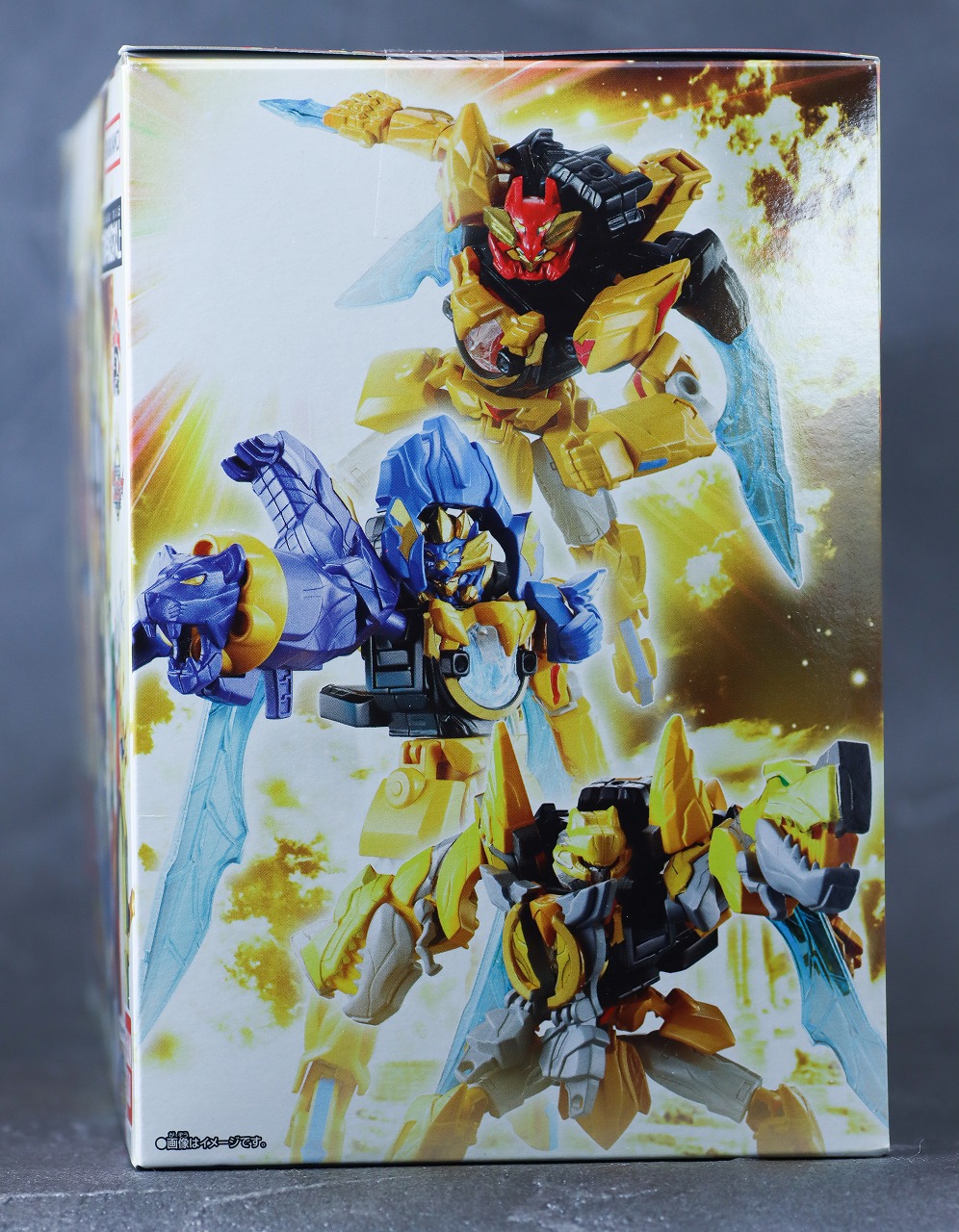 ミニプラ　テガソード＆レオンバスター50＆ティラノハンマー50　レビュー　パッケージ