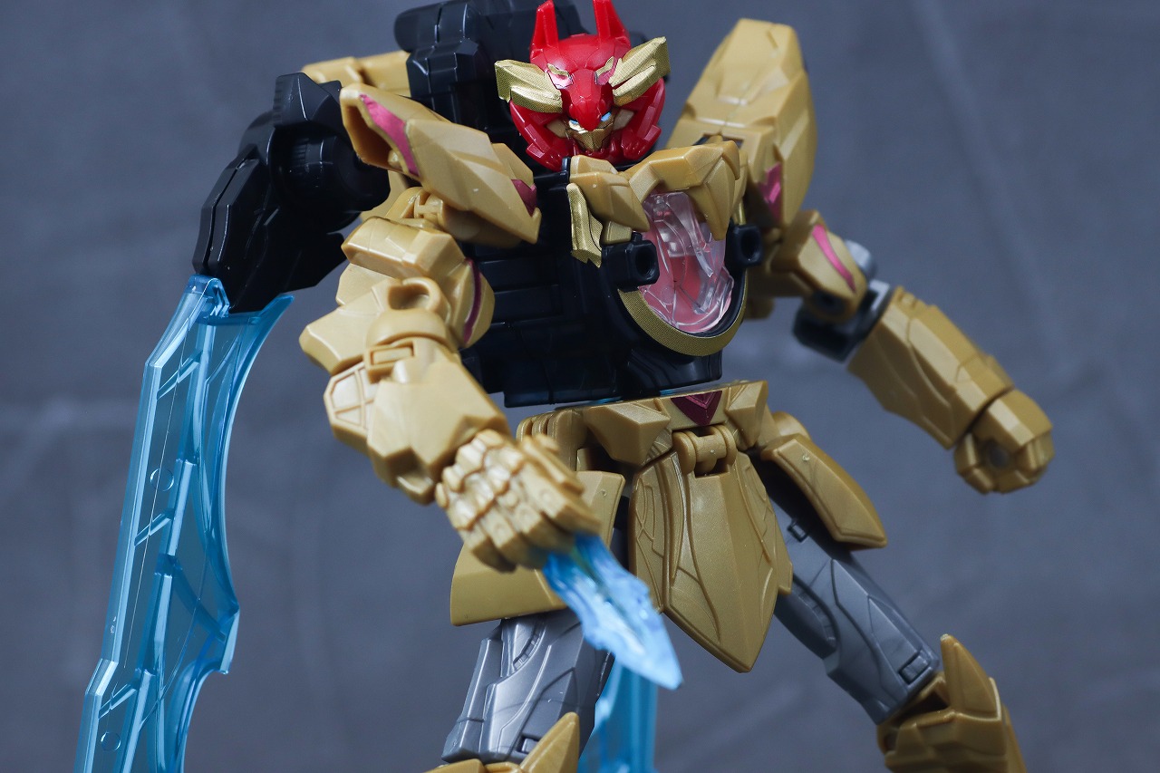 ミニプラ　テガソード＆レオンバスター50＆ティラノハンマー50　レビュー　パッケージ