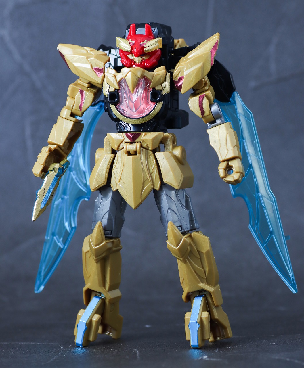 ミニプラ　テガソードレッド　レビュー　本体