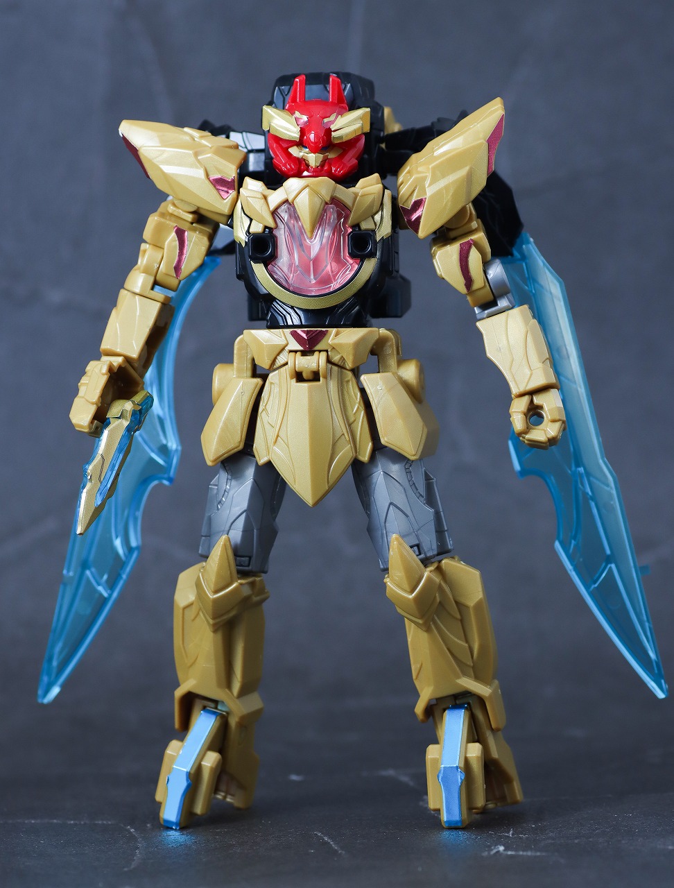 ミニプラ　テガソードレッド　レビュー　本体