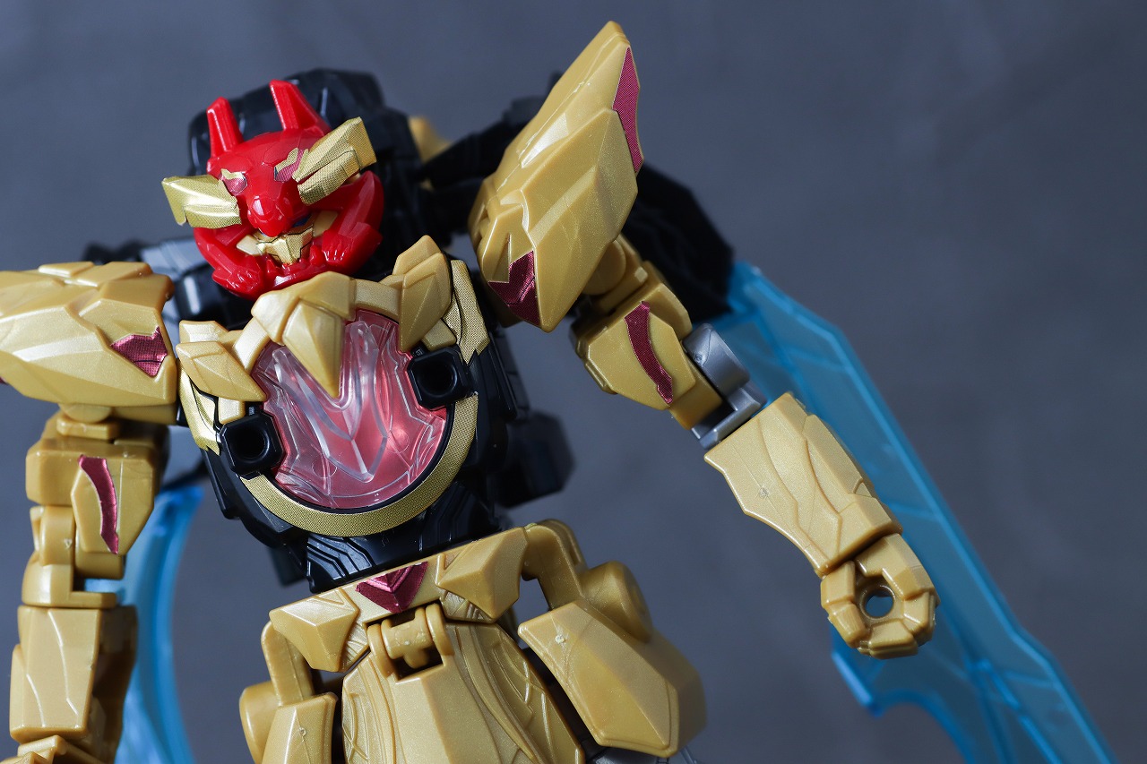 ミニプラ　テガソードレッド　レビュー　本体