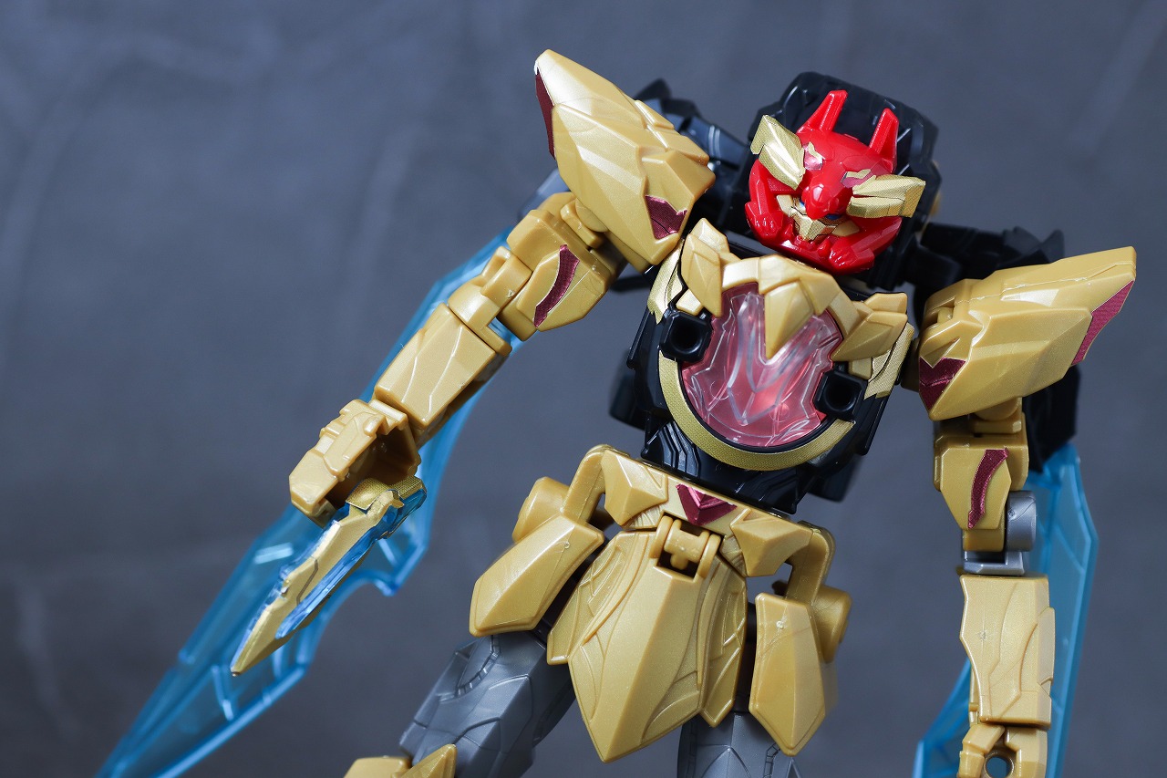 ミニプラ　テガソードレッド　レビュー　本体