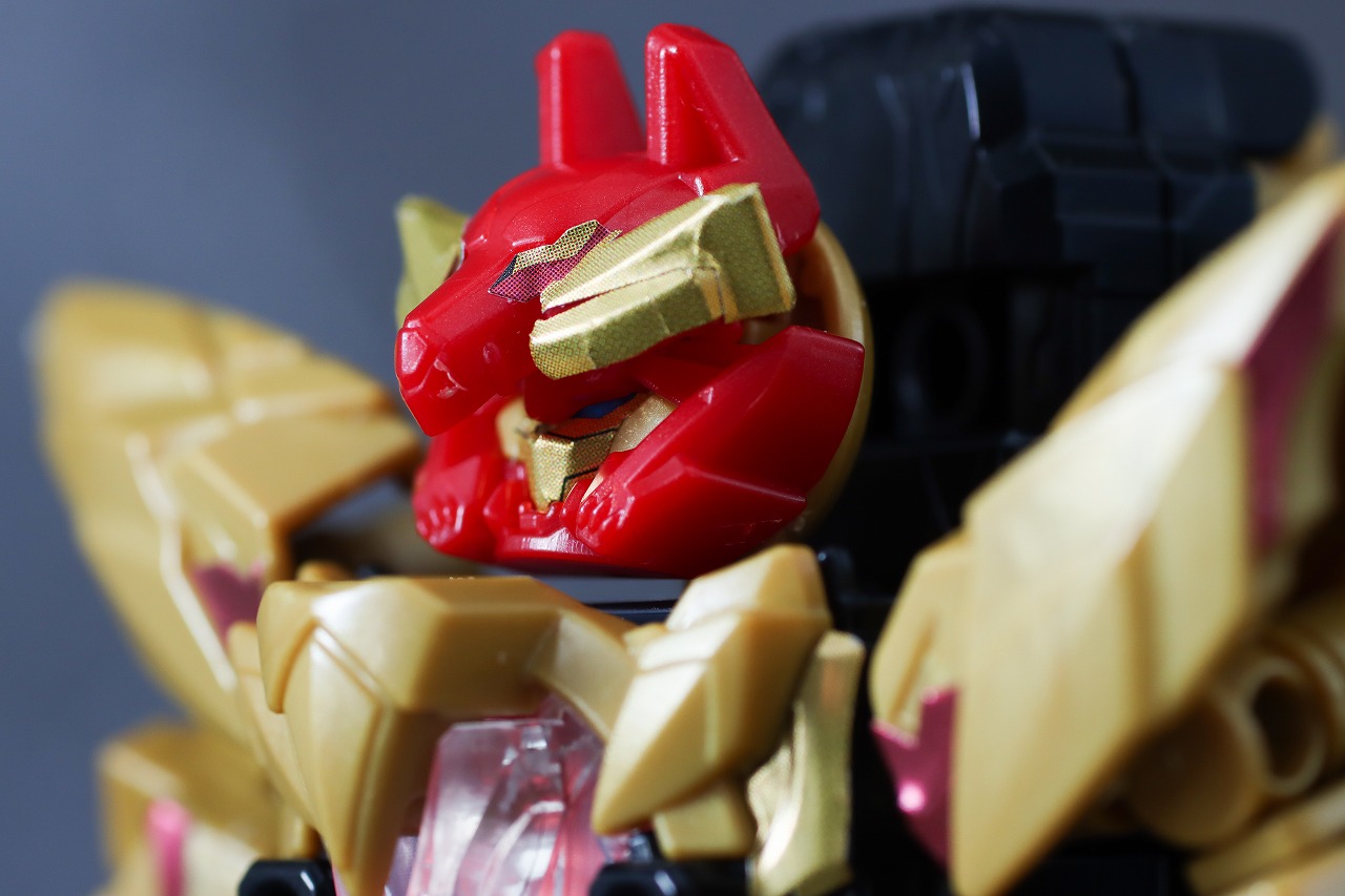 ミニプラ　テガソードレッド　レビュー　本体