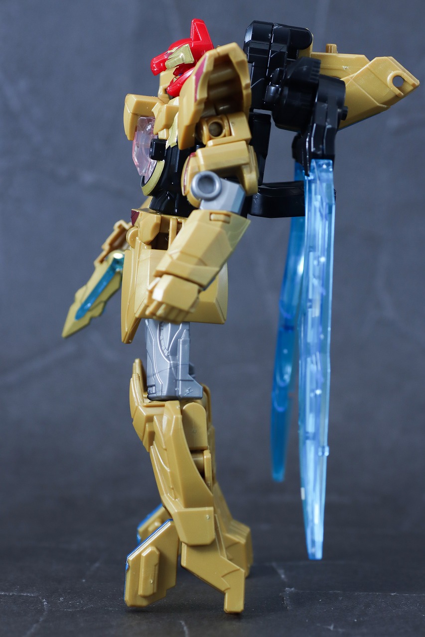 ミニプラ　テガソードレッド　レビュー　本体