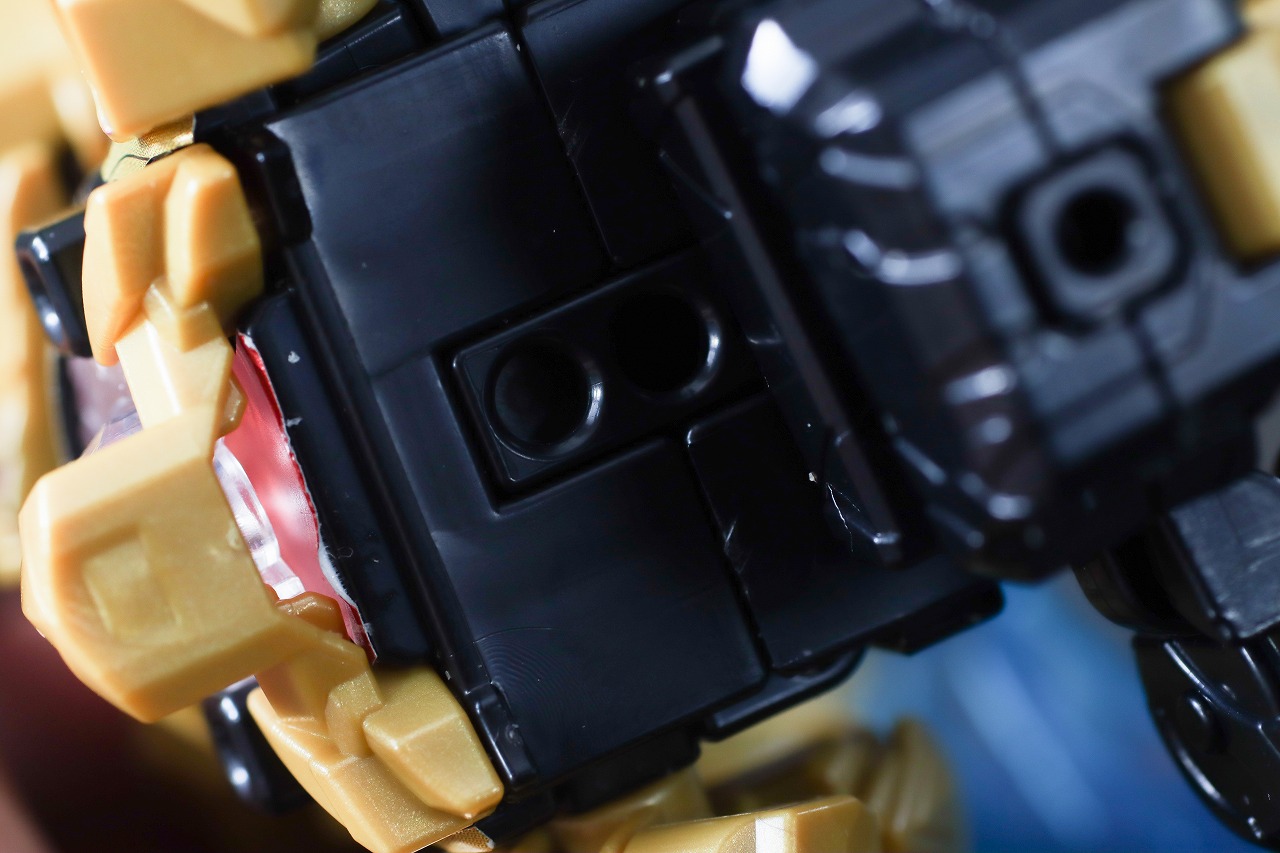 ミニプラ　テガソードレッド　レビュー　変形