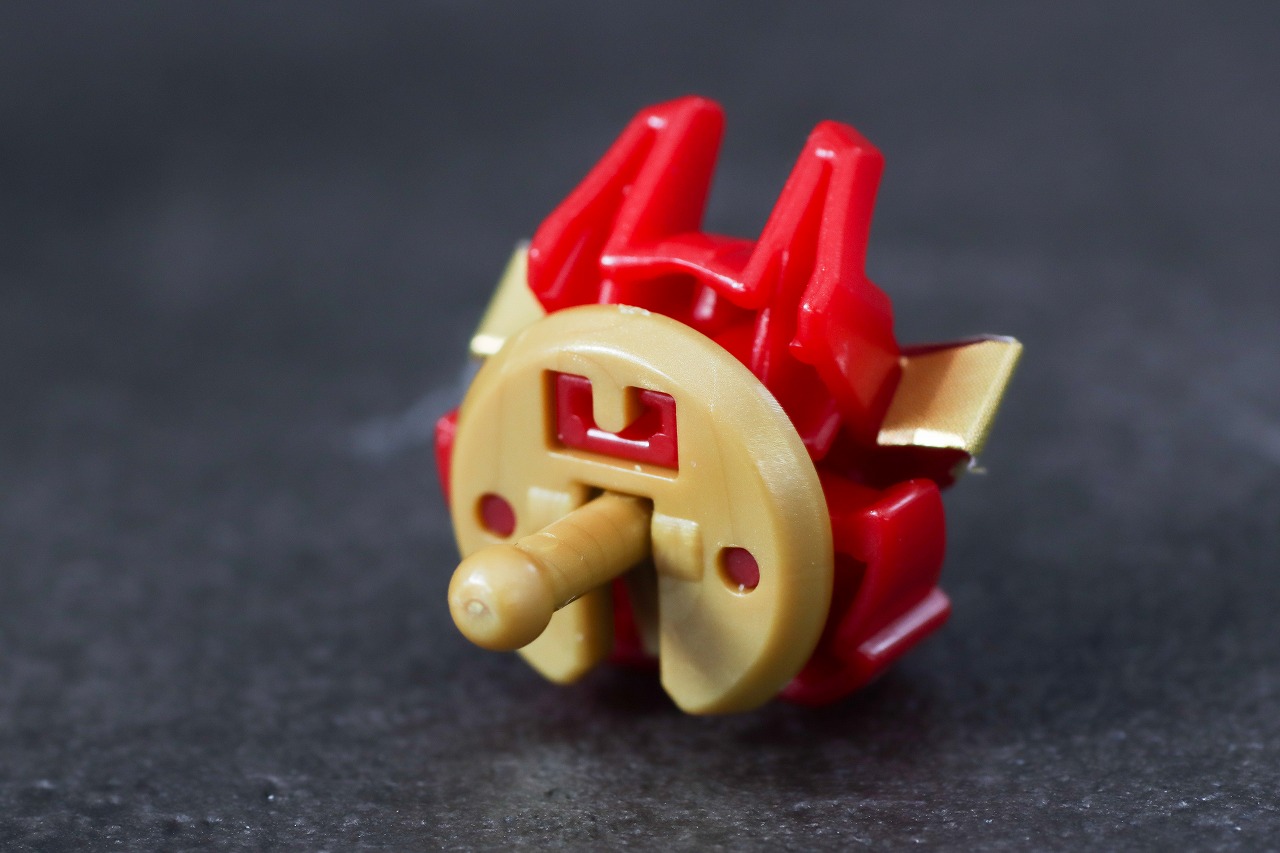 ミニプラ　テガソードレッド　レビュー　変形