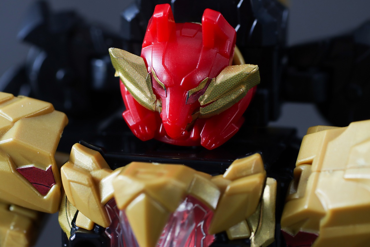 ミニプラ　テガソードレッド　レビュー　変形