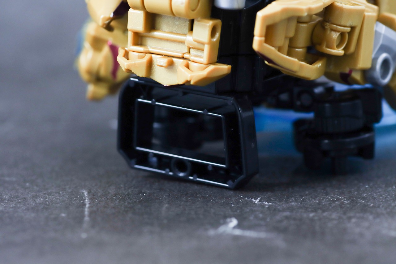 ミニプラ　テガソードレッド　レビュー　変形