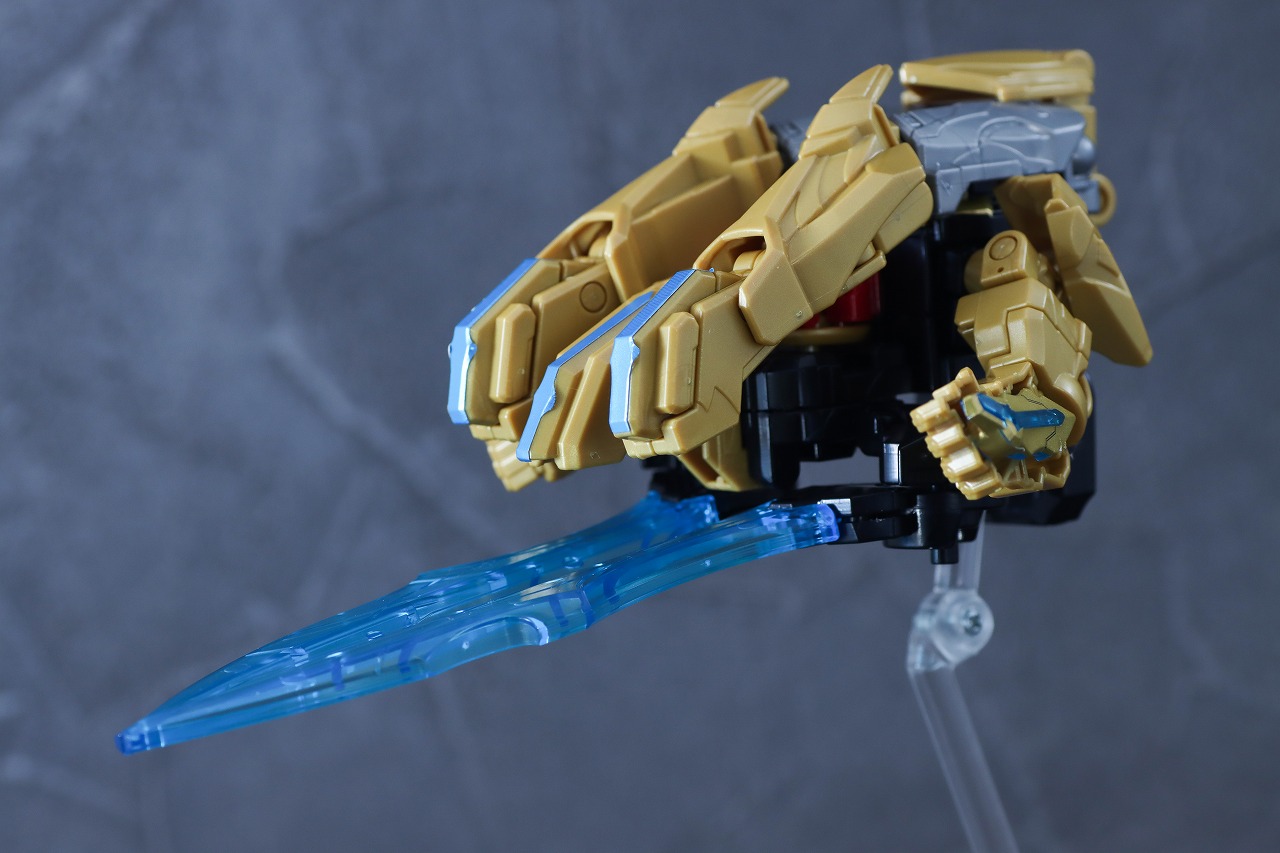 ミニプラ　テガソード　レビュー　アクション