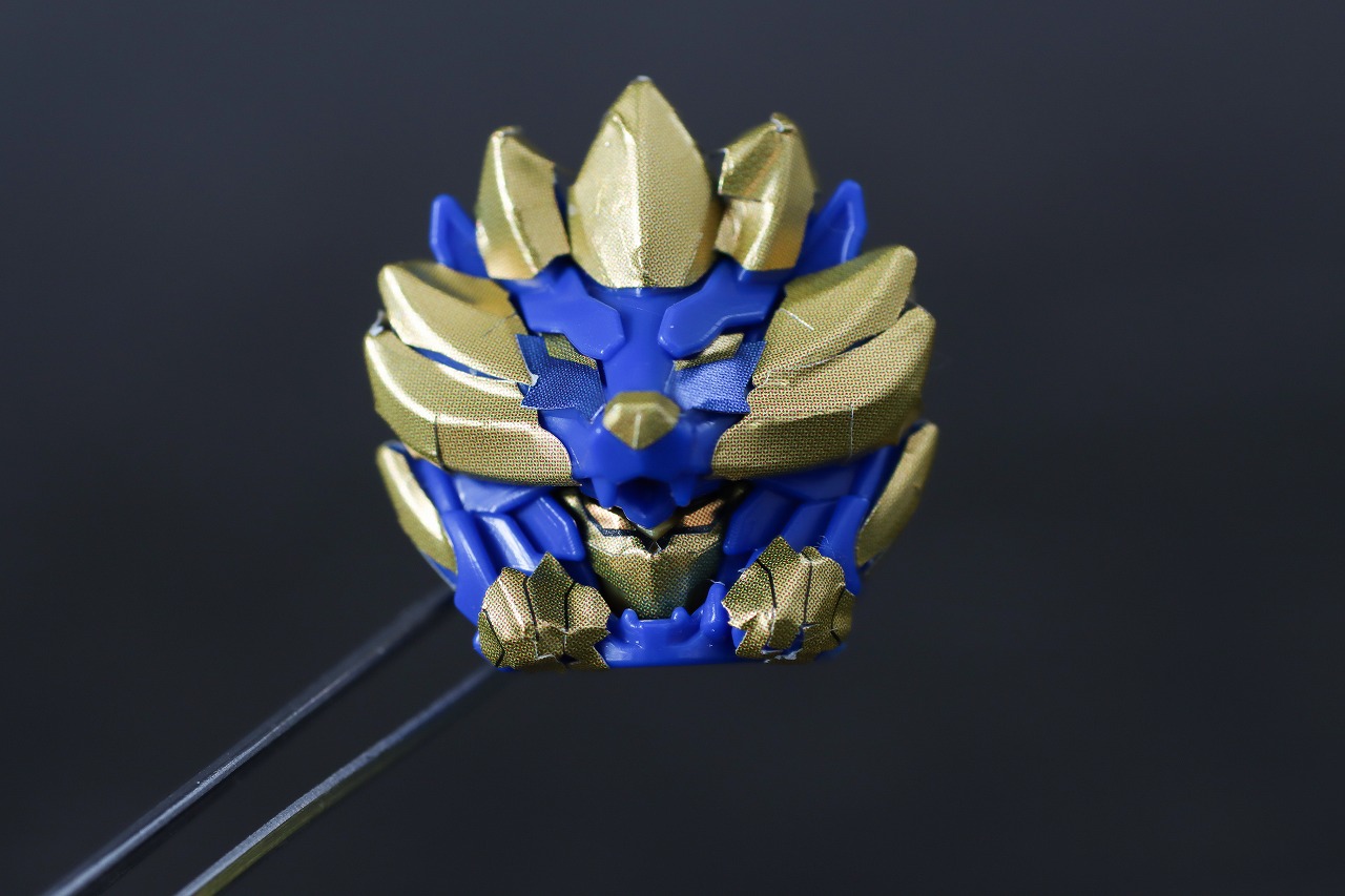 ミニプラ　レオンバスター50　レビュー　本体　テガソードブルーセンタイリング