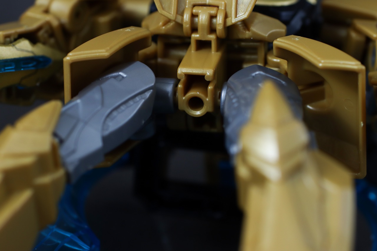 ミニプラ　テガソードレッド　レビュー　本体