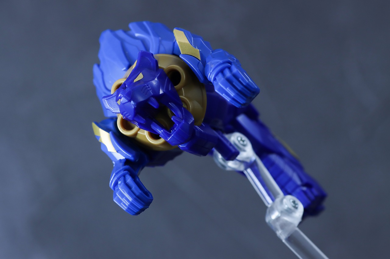 ミニプラ　レオンバスター50　レビュー　アクション