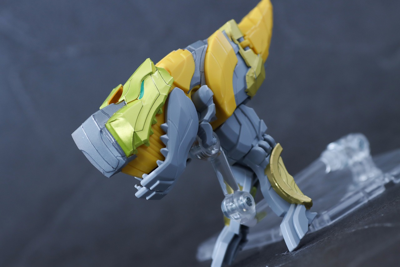 ミニプラ　ティラノハンマー50　レビュー　アクション