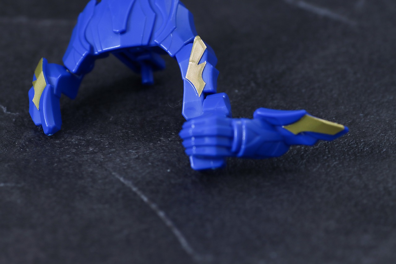 ミニプラ　レオンバスター50　テガソードブルー　レビュー　本体　変形