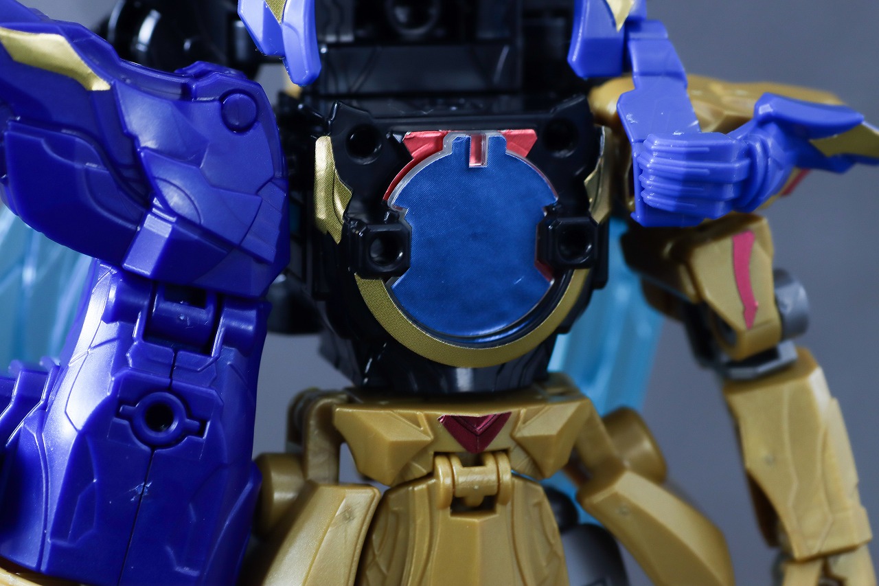 ミニプラ　レオンバスター50　テガソードブルー　レビュー　本体　変形