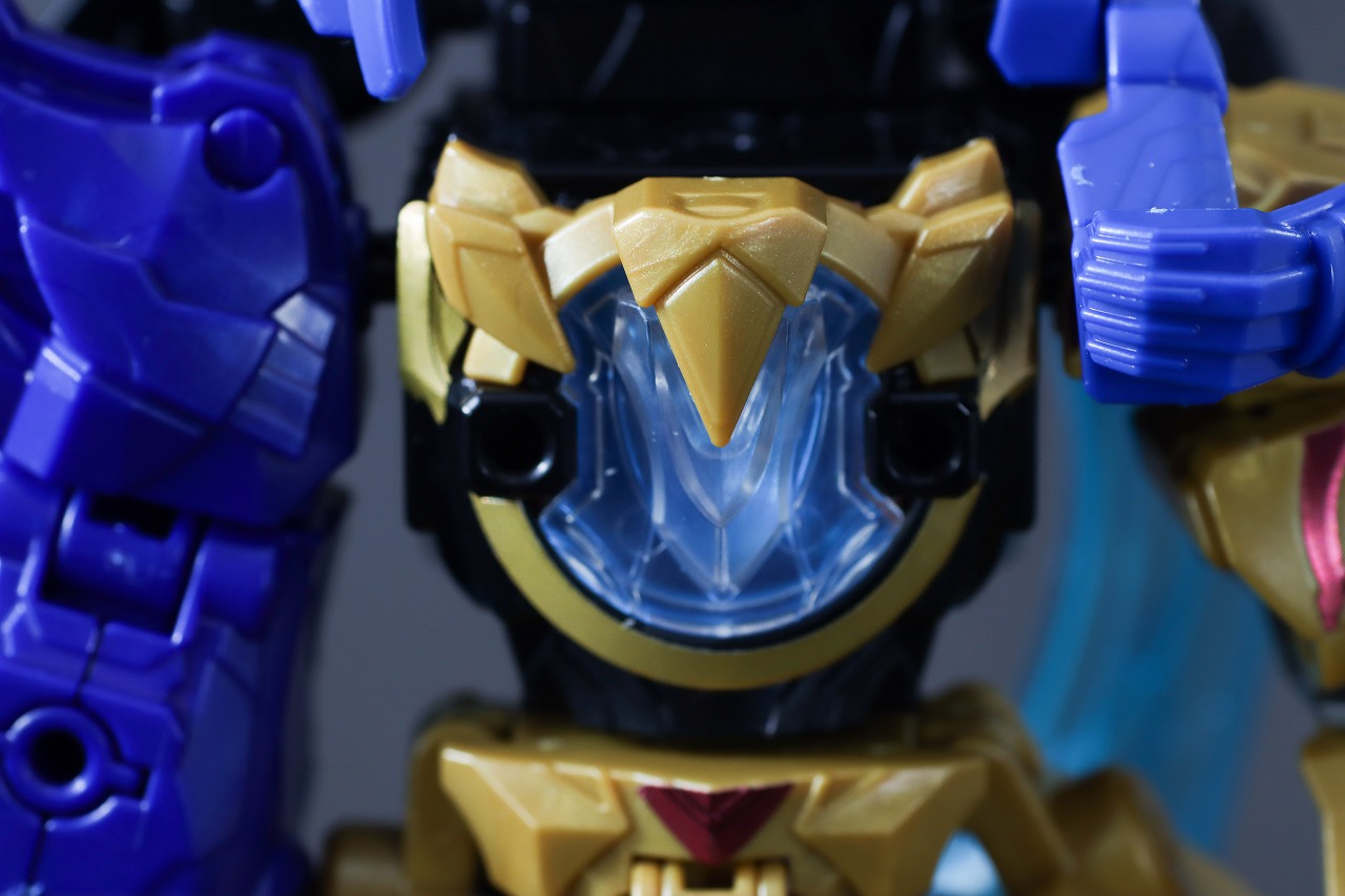 ミニプラ　レオンバスター50　テガソードブルー　レビュー　本体　変形