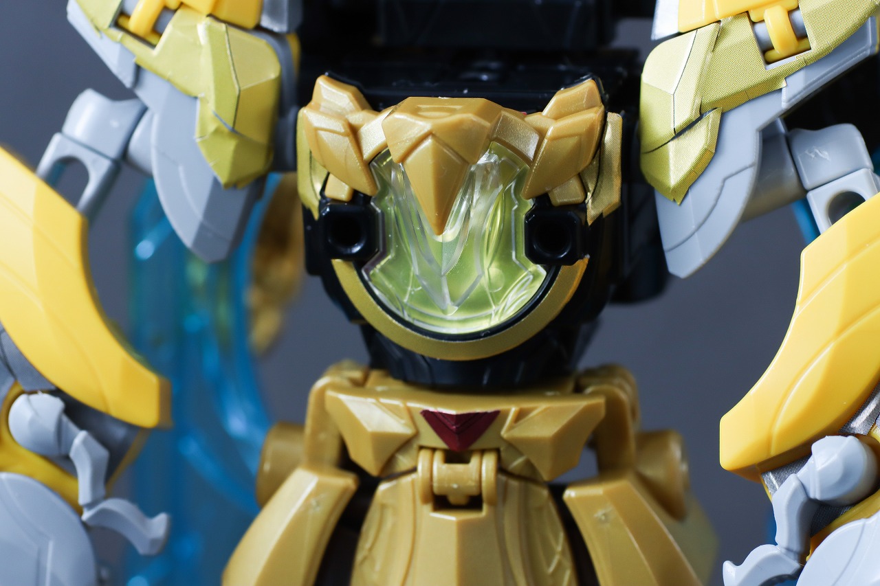 ミニプラ　ティラノハンマー50　テガソードイエロー　レビュー　変形