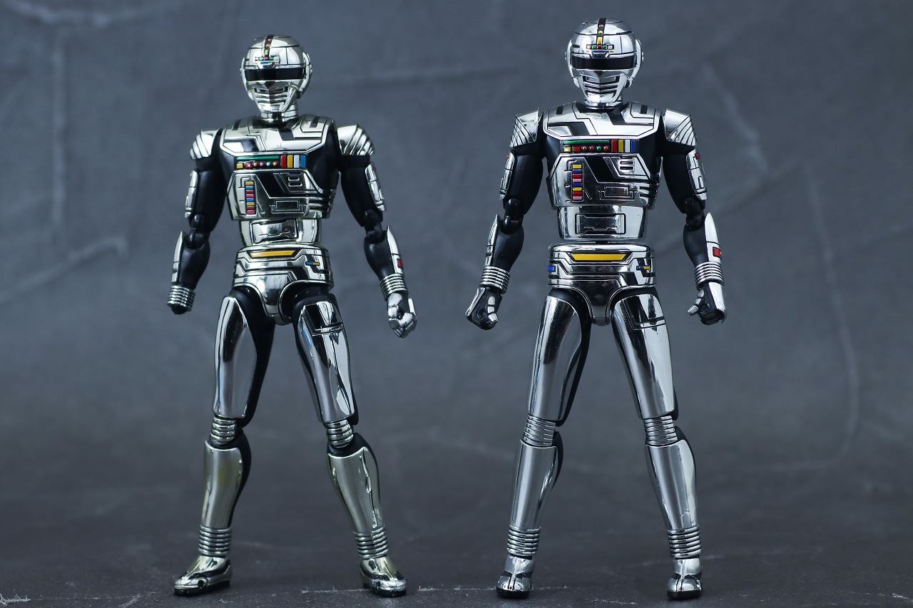 S.H.フィギュアーツ　ギャバン＆サイバリアン　レビュー　比較　2013年