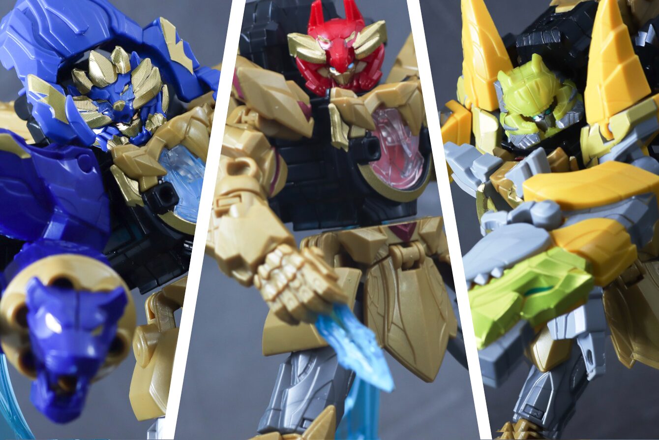 ミニプラ　テガソード＆レオンバスター50＆ティラノハンマー50　レビュー