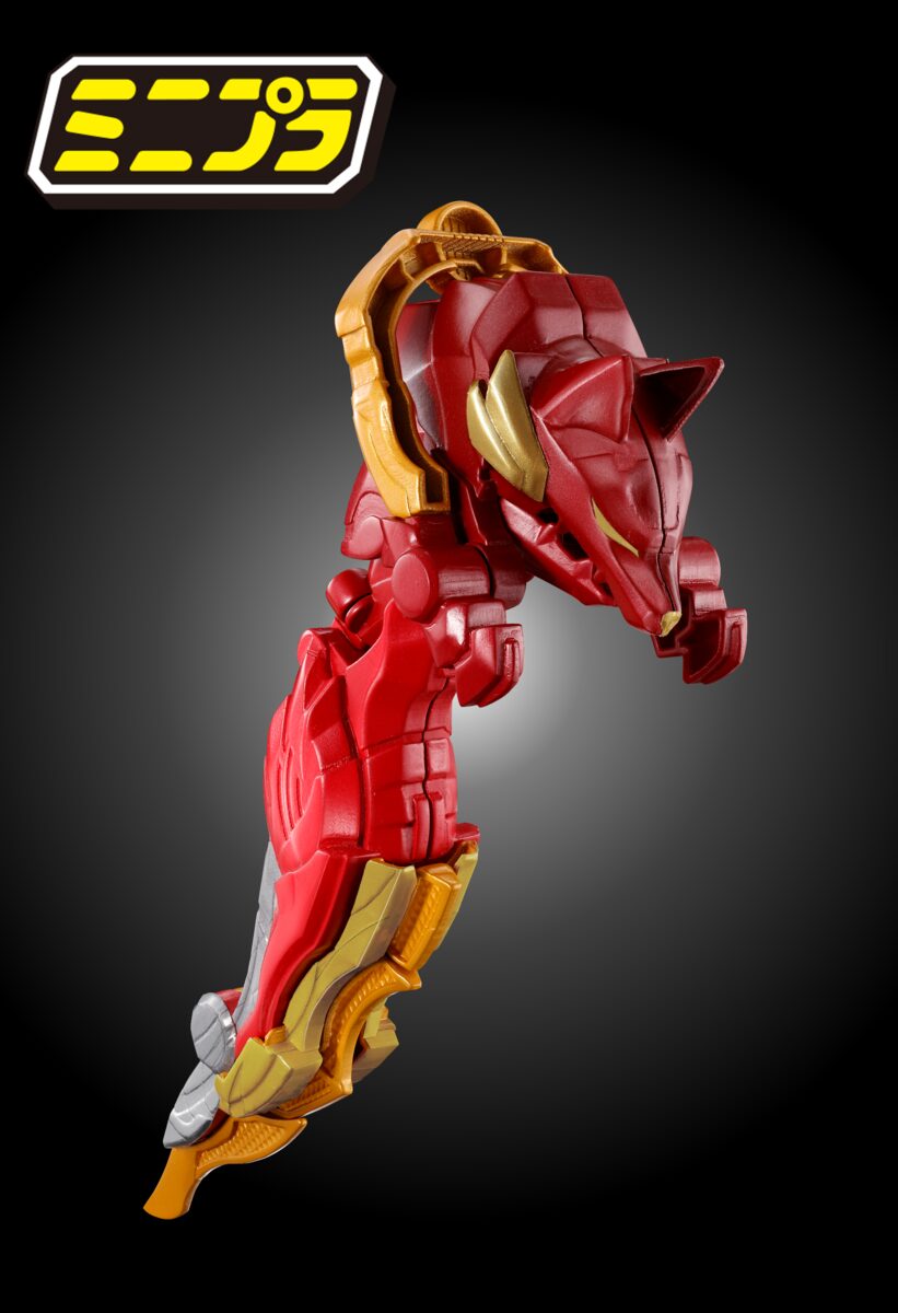 ミニプラ　ナンバーワン合体シリーズ03　ブラック大獣神＆ウルフデカリバー50