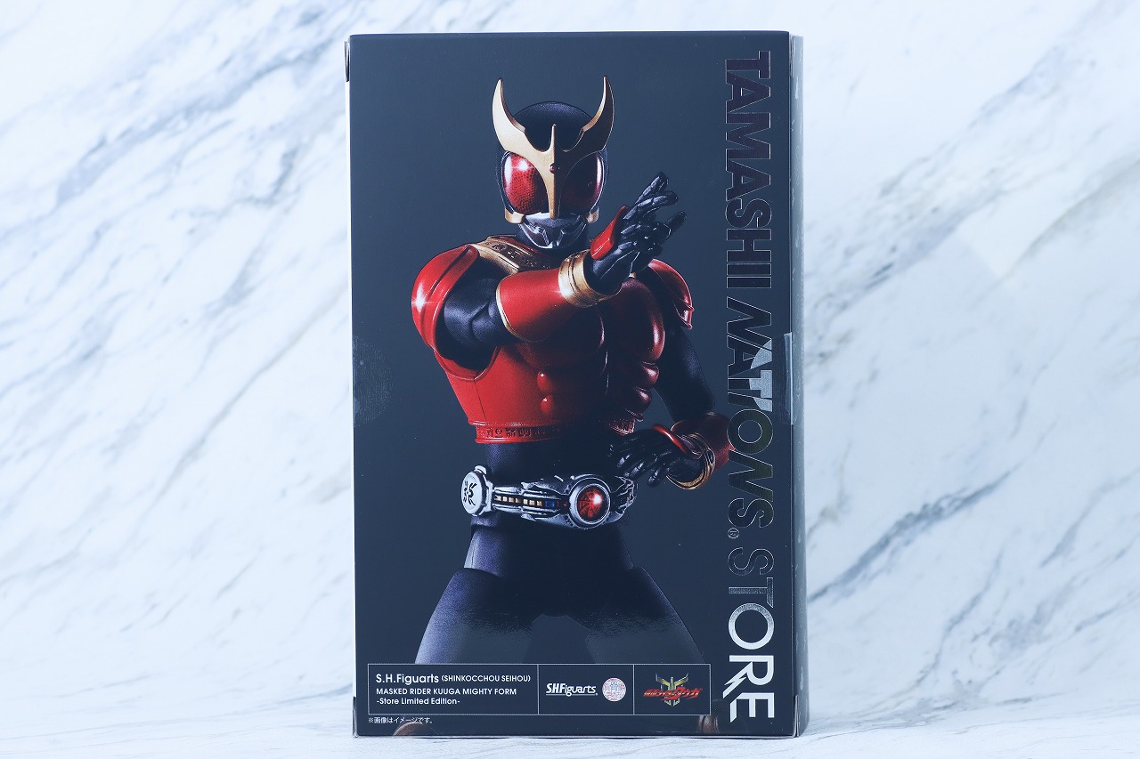 S.H.フィギュアーツ 真骨彫製法　仮面ライダークウガ マイティフォーム Store Limited Edition　レビュー　パッケージ