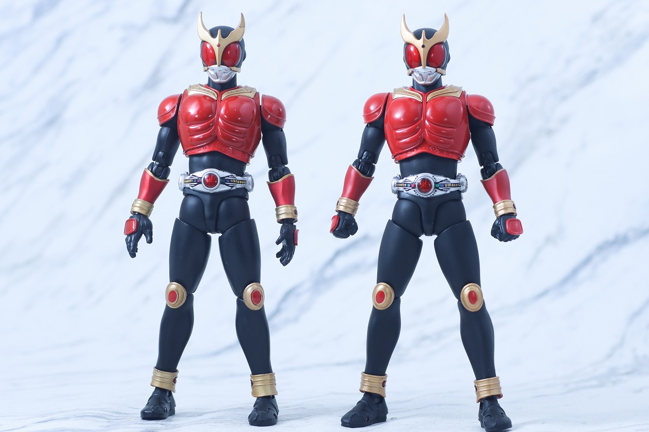 S.H.フィギュアーツ 真骨彫製法　仮面ライダークウガ マイティフォーム Store Limited Edition　レビュー　比較　通常版