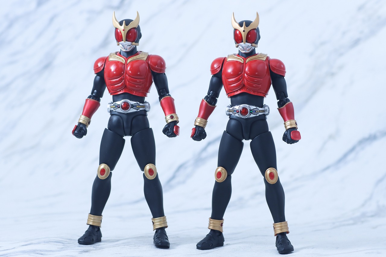 S.H.フィギュアーツ 真骨彫製法　仮面ライダークウガ マイティフォーム Store Limited Edition　レビュー　比較　50th anniversary ver