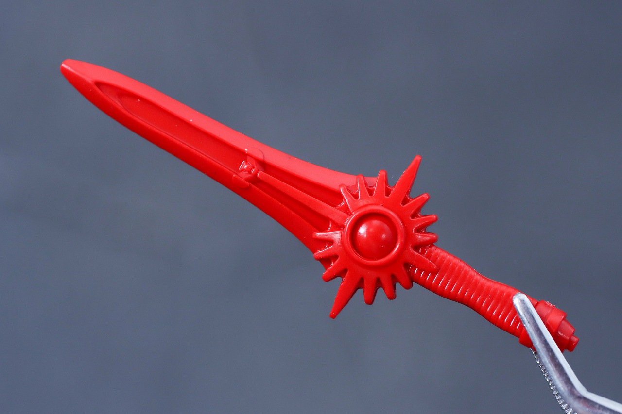 アクションヒーロー　ガオレッド　レビュー　付属品　獣皇剣