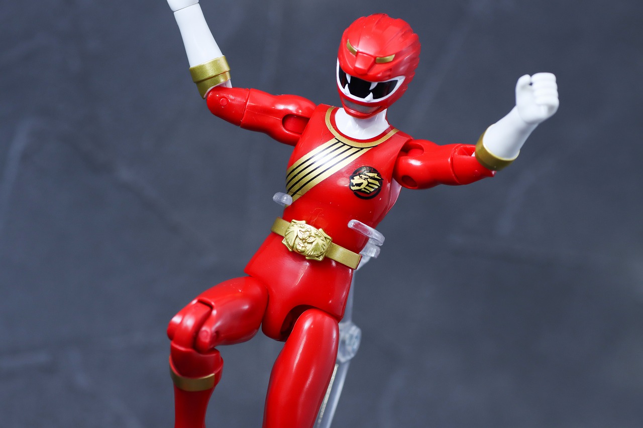 アクションヒーロー　ガオレッド　レビュー　アクション