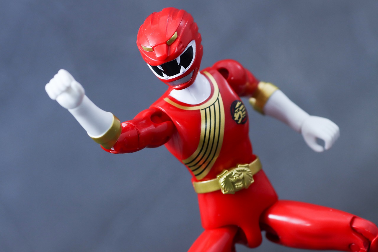 アクションヒーロー　ガオレッド　レビュー