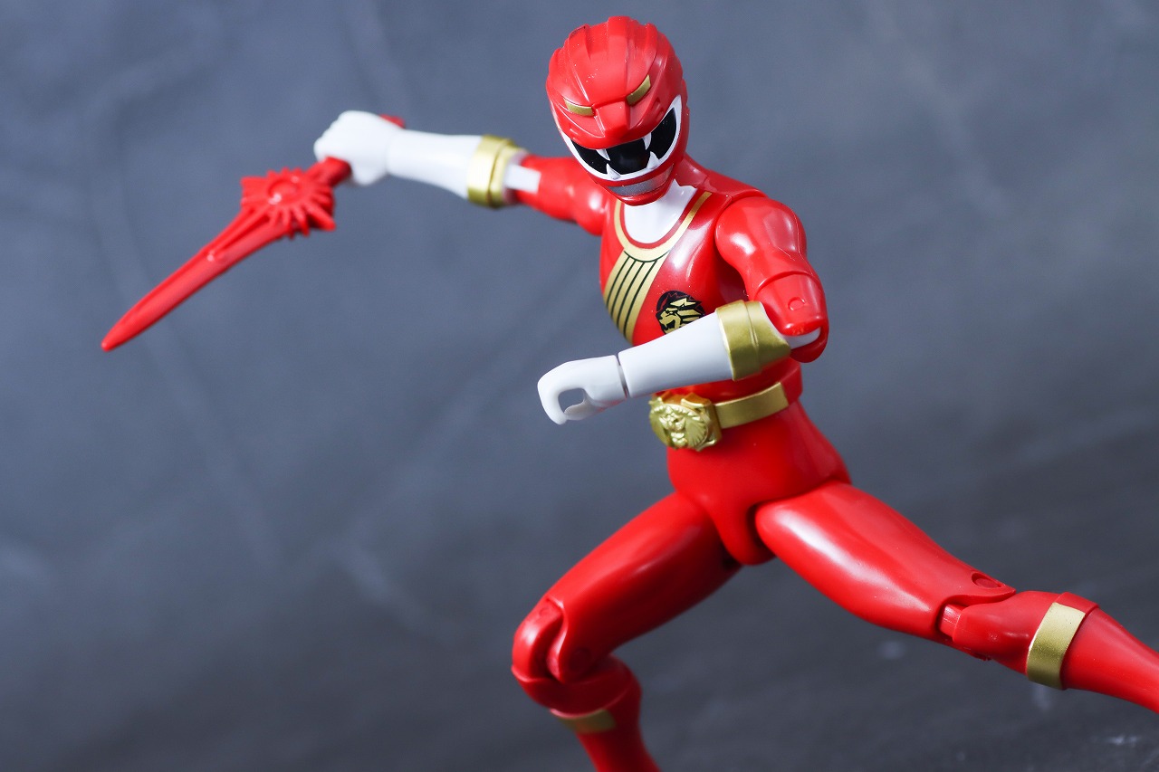 アクションヒーロー　ガオレッド　レビュー　アクション