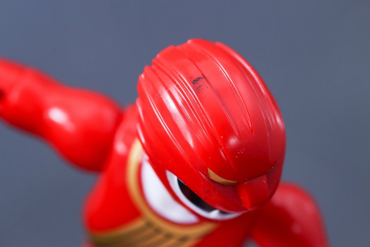 アクションヒーロー　ガオレッド　レビュー　本体