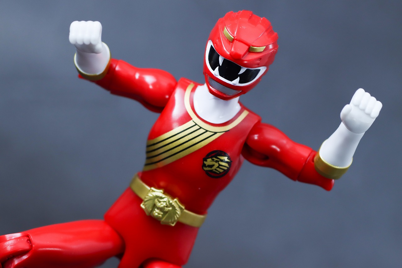 アクションヒーロー　ガオレッド　レビュー　アクション