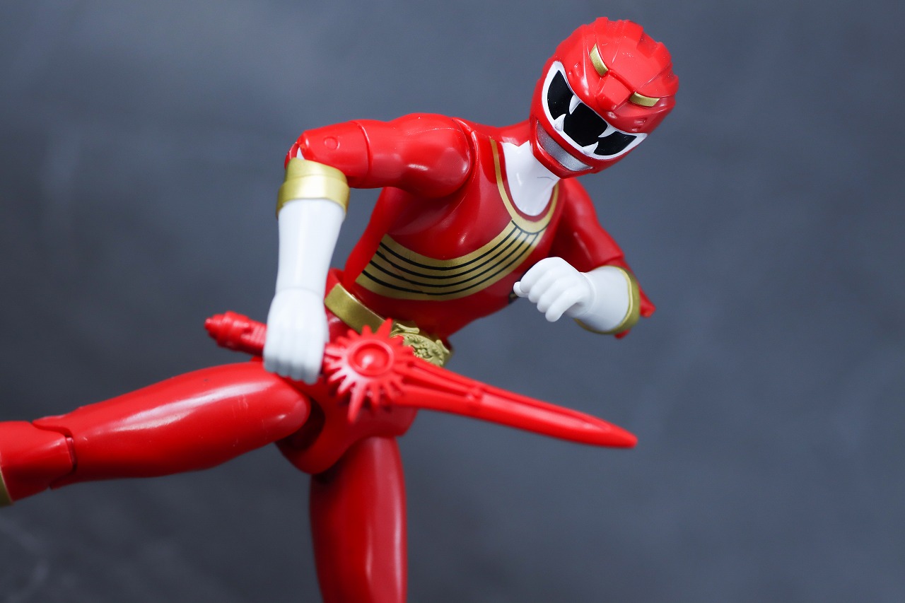 アクションヒーロー　ガオレッド　レビュー　アクション