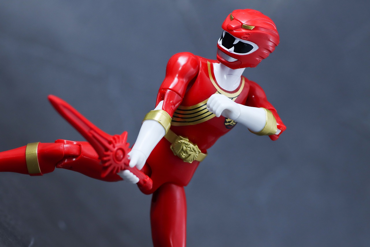 アクションヒーロー　ガオレッド　レビュー　アクション